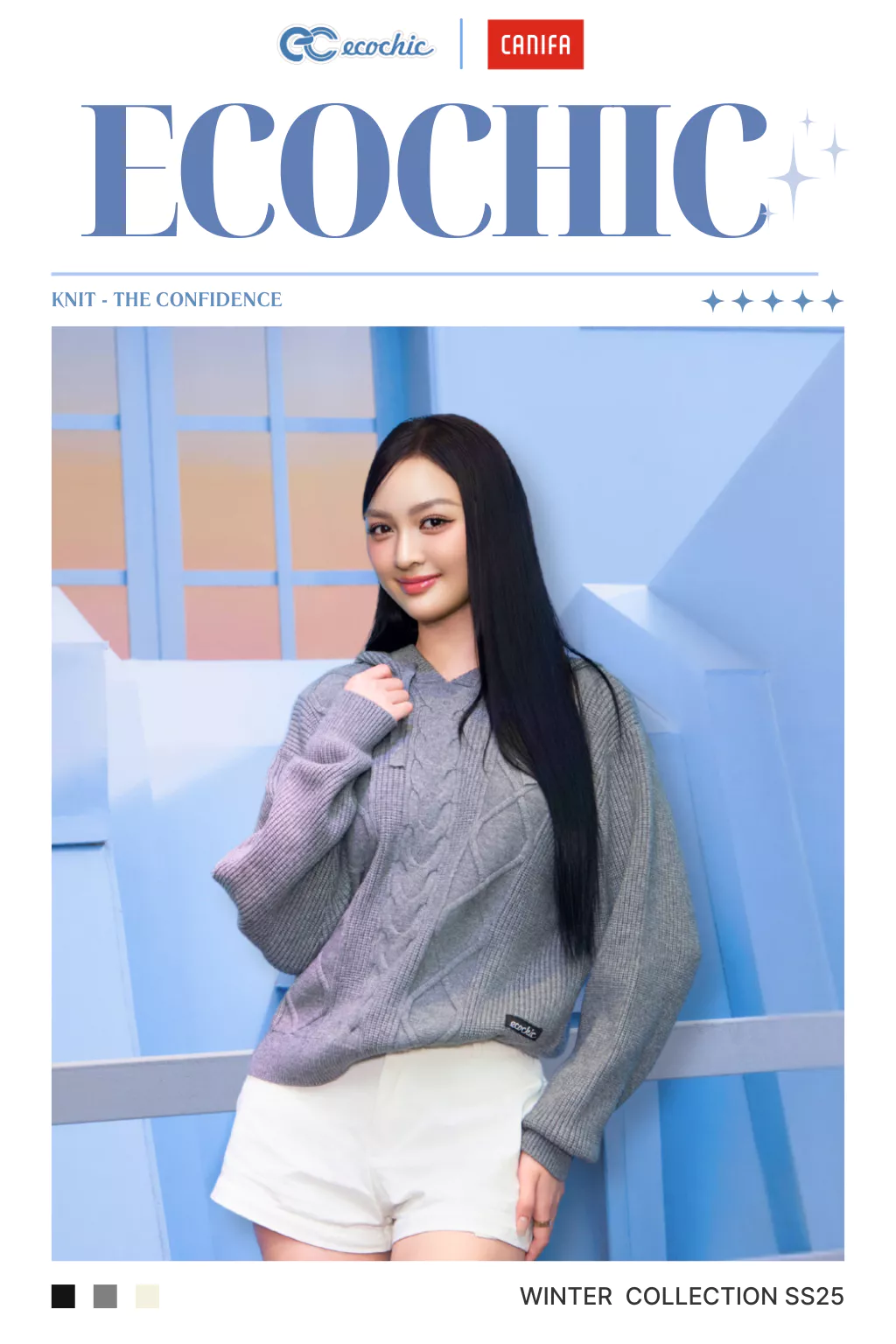 Áo Len Hoodie Form Dáng Basic Có Mũ Giữ Ấm Mùa Đông Chất Liệu Cao Cấp Mềm Mịn HNH EC07