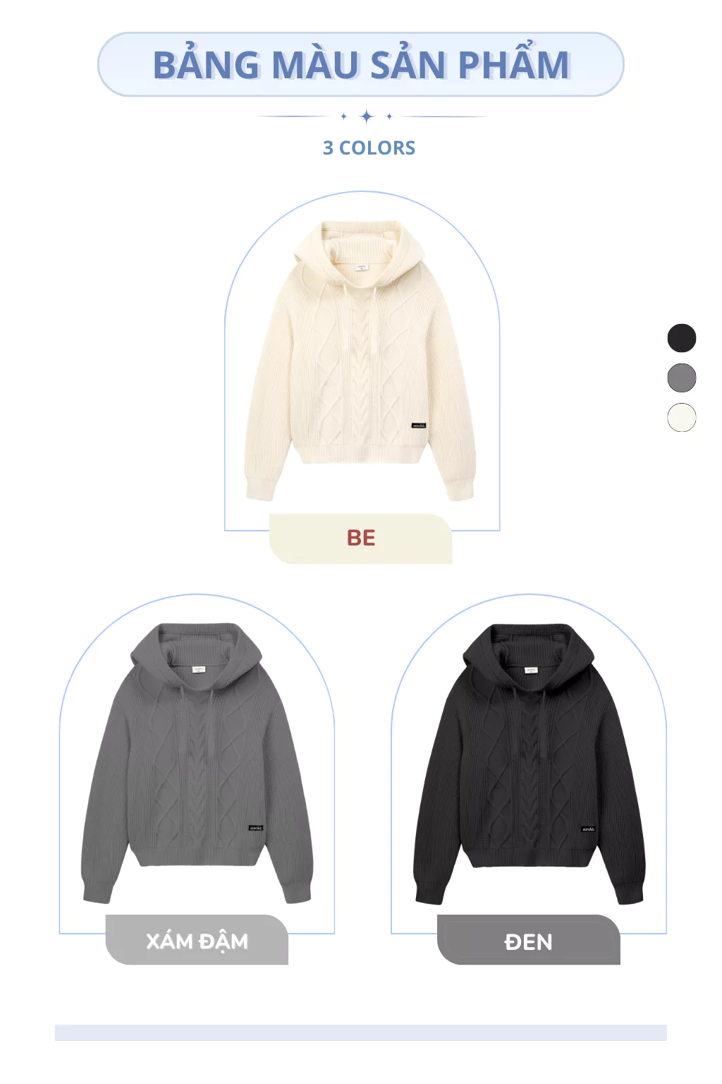 Áo Len Hoodie Form Dáng Basic Có Mũ Giữ Ấm Mùa Đông Chất Liệu Cao Cấp Mềm Mịn HNH EC07
