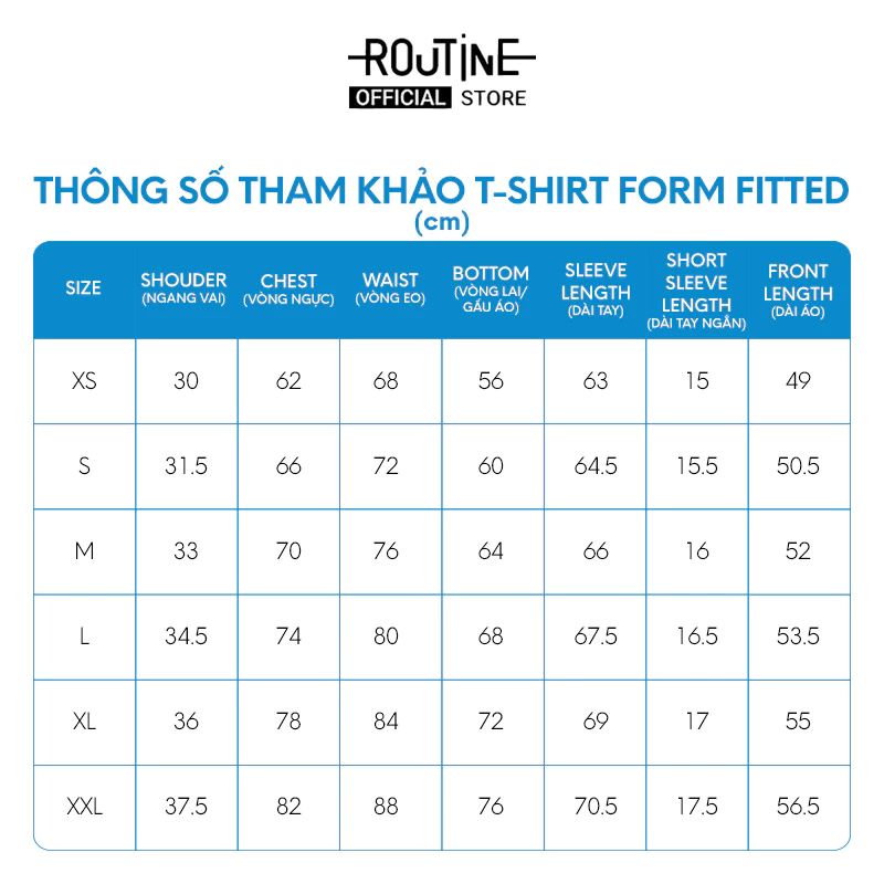 Áo Thun Tay Dài Nữ Form Fitted - Routine 10F25TSLW006