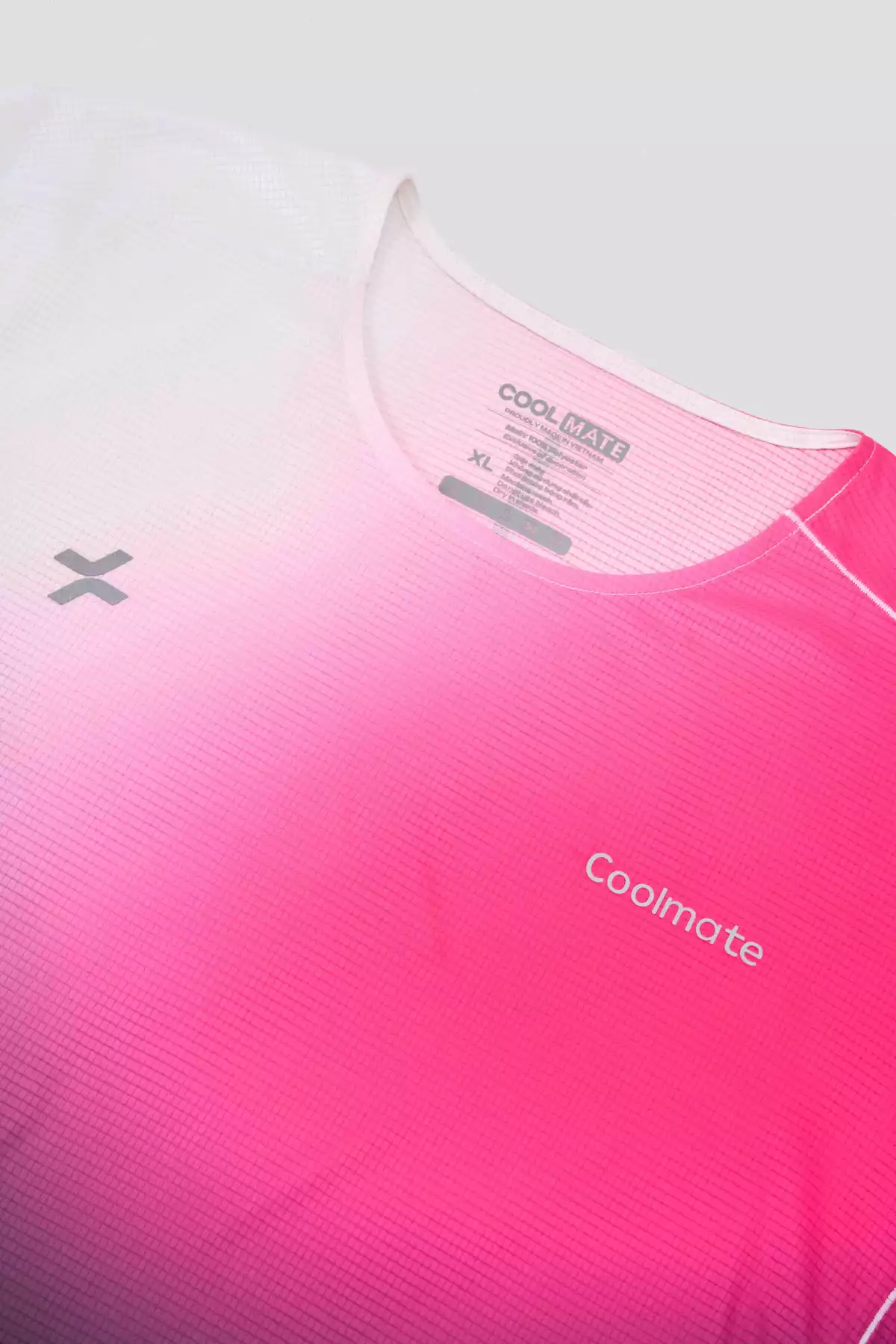 Áo Thun TShirt thể thao nam chạy bộ Running Graphic Ventra Gradient siêu nhẹ, nhanh khô Coolmate