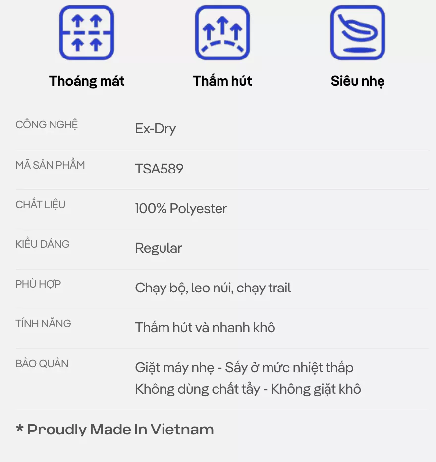 Áo Thun thể thao nam chạy bộ Running Graphic Aero Gradient siêu nhẹ, nhanh khô, thoáng mát Coolmate