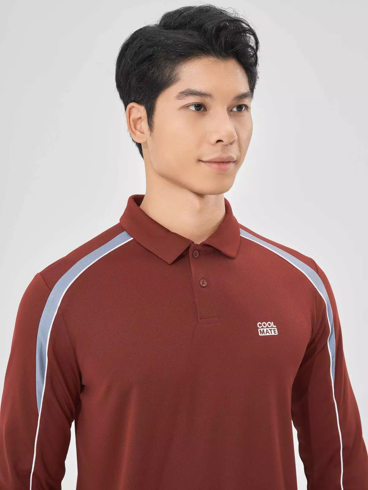 [MUA 2 GIẢM 5%]Áo polo dài tay thể thao Teamwear Pickleball Promax Flexline Active thấm hút, giữ ấm Coolmate