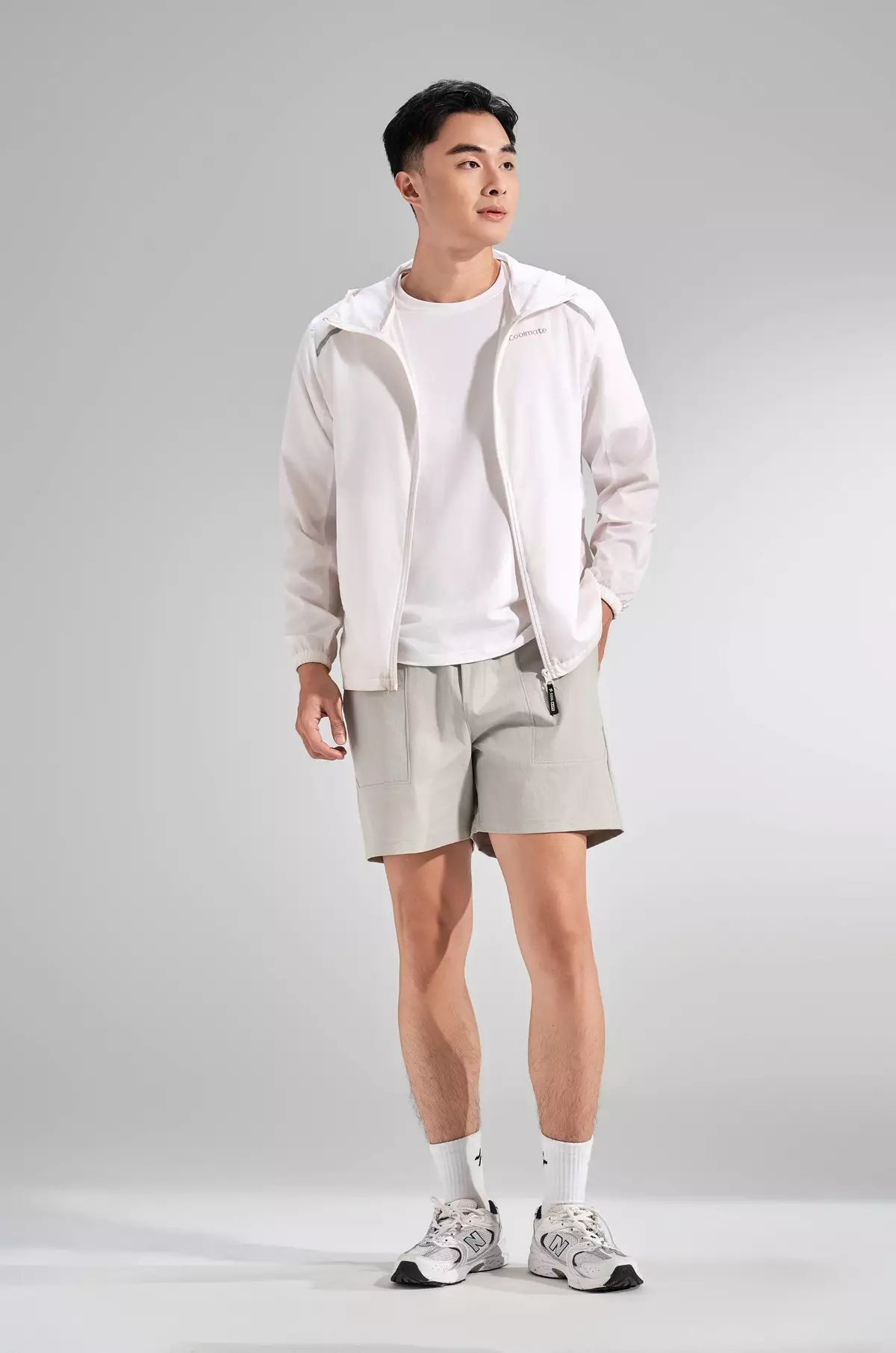 Quần shorts ECC Ripstop trượt nước chống bám bụi Coolmate