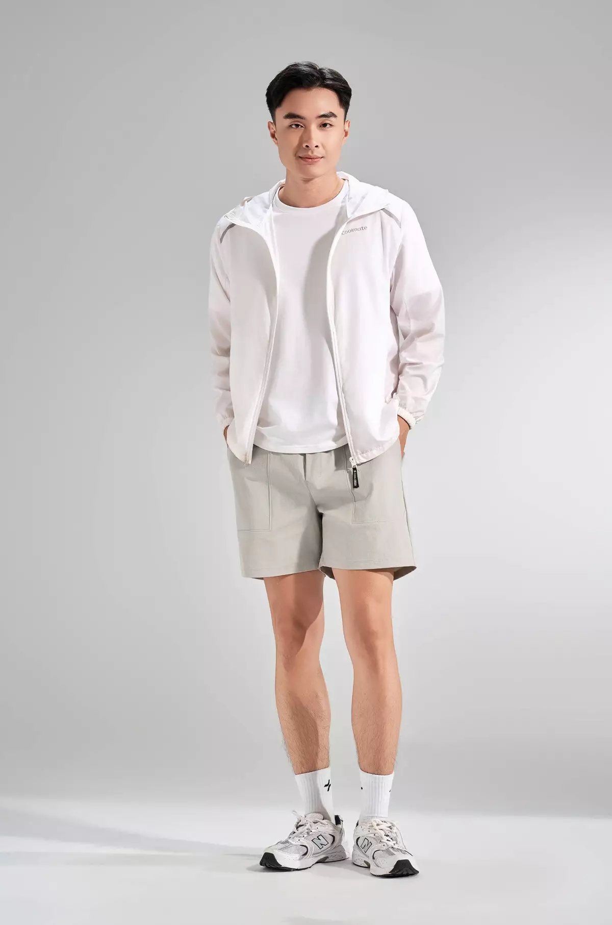 Quần shorts ECC Ripstop trượt nước chống bám bụi Coolmate