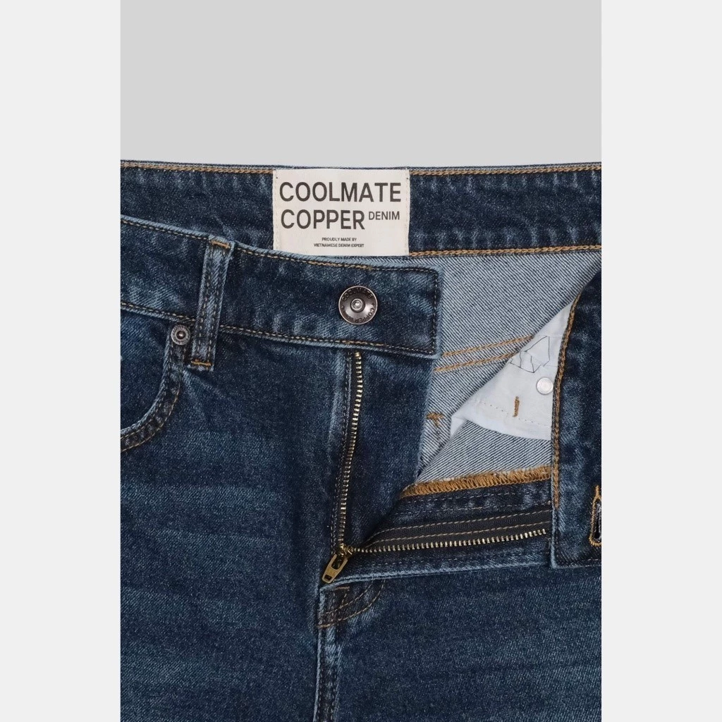 Coolmate x Copper Denim | Quần Jeans Nam dáng Slim fit bền bỉ, vừa vặn, tôn dáng, quần đi làm đi chơi dạ