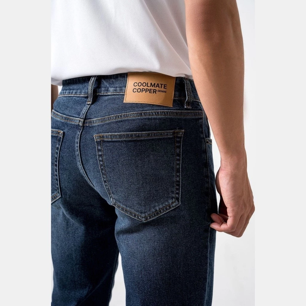 Coolmate x Copper Denim | Quần Jeans Nam dáng Slim fit bền bỉ, vừa vặn, tôn dáng, quần đi làm đi chơi dạ