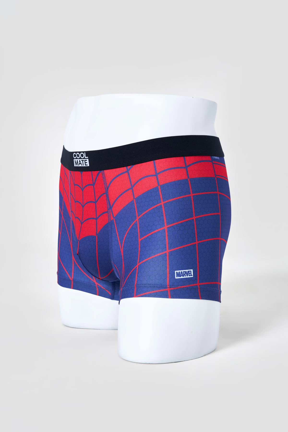 [BST MARVEL]Quần lót nam Trunk Spiderman, Quần sịp người nhện mềm mại, co giãn, thấm hút Coolmate