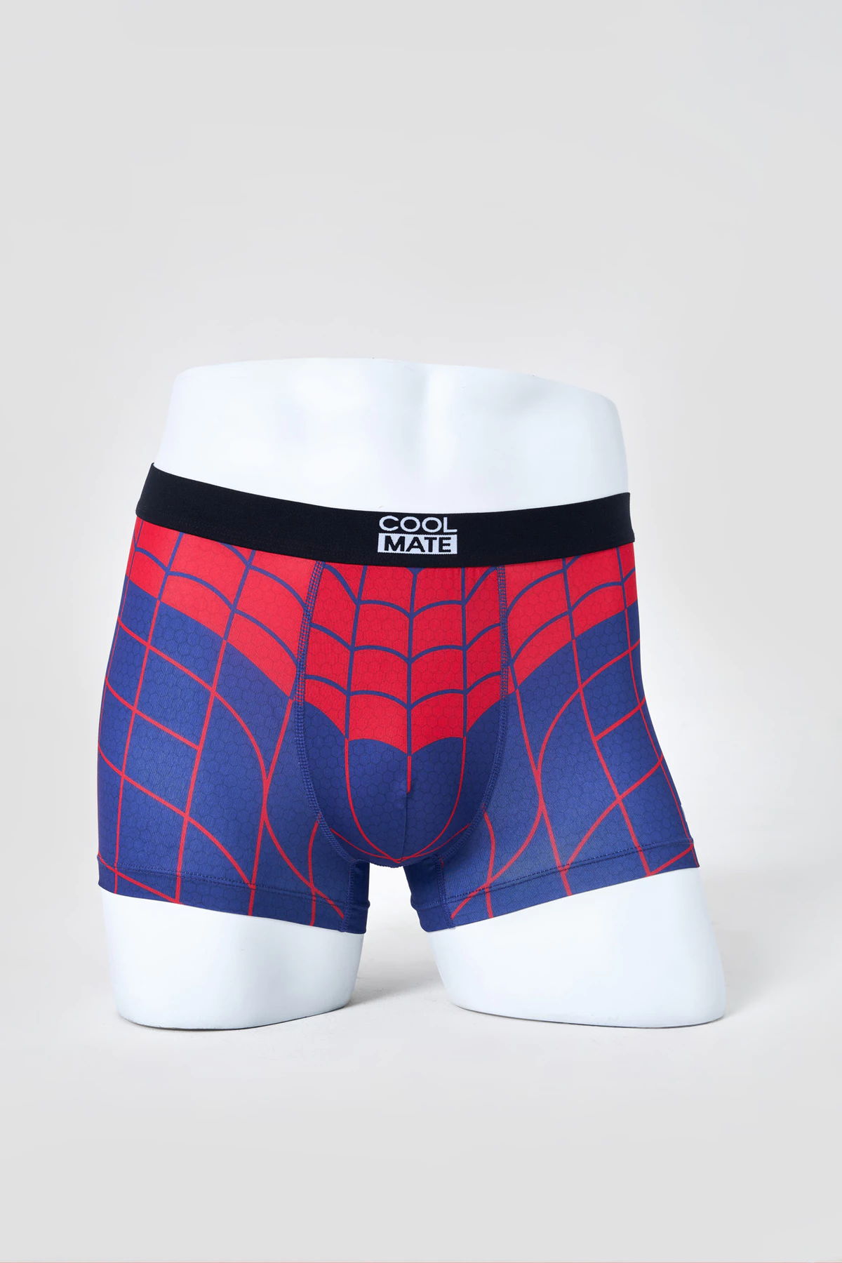 [BST MARVEL]Quần lót nam Trunk Spiderman, Quần sịp người nhện mềm mại, co giãn, thấm hút Coolmate