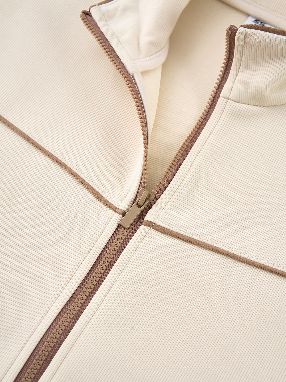 Set Bộ Nỉ Khóa Nữ 5S FASHION Phối Line Phom Regular Ống Suông Năng Động WBNK25006
