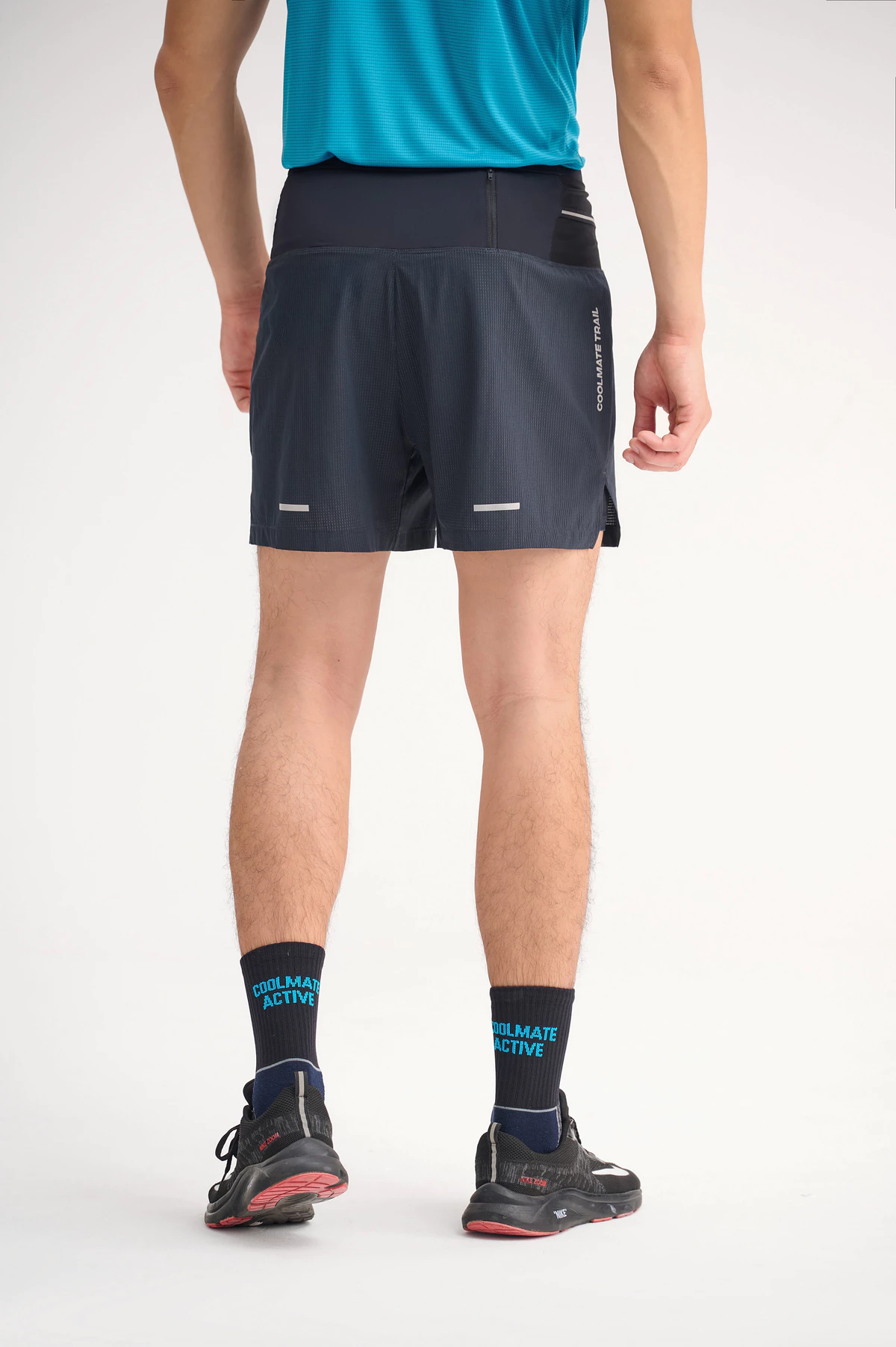 Quần shorts thể thao nam chạy bộ 2 lớp trail Wildflow co giãn, bền bỉ, nhanh khô - Coolmate