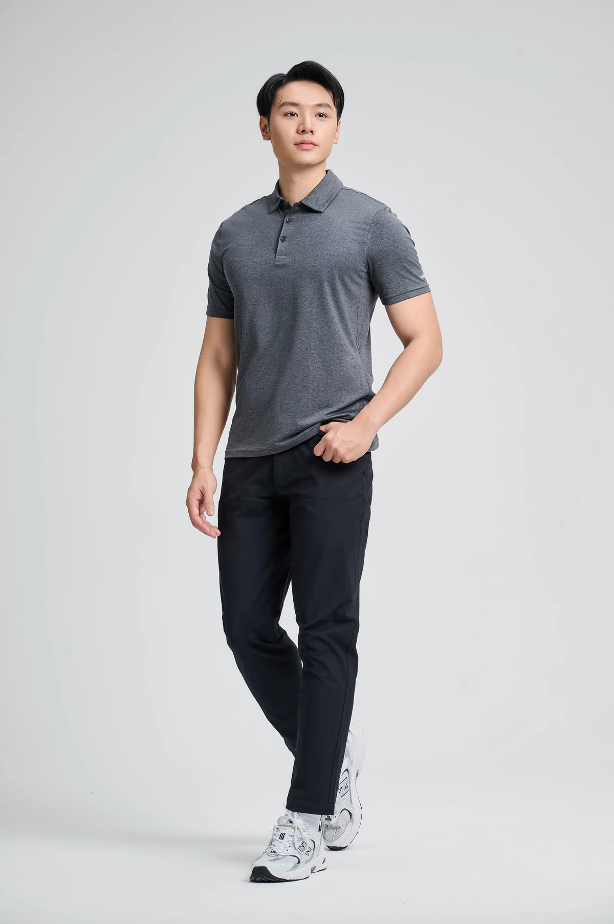 Áo Polo thể thao nam Quick Dry Active chống tia UV, siêu nhẹ, thấm hút, thoáng mát Coolmate