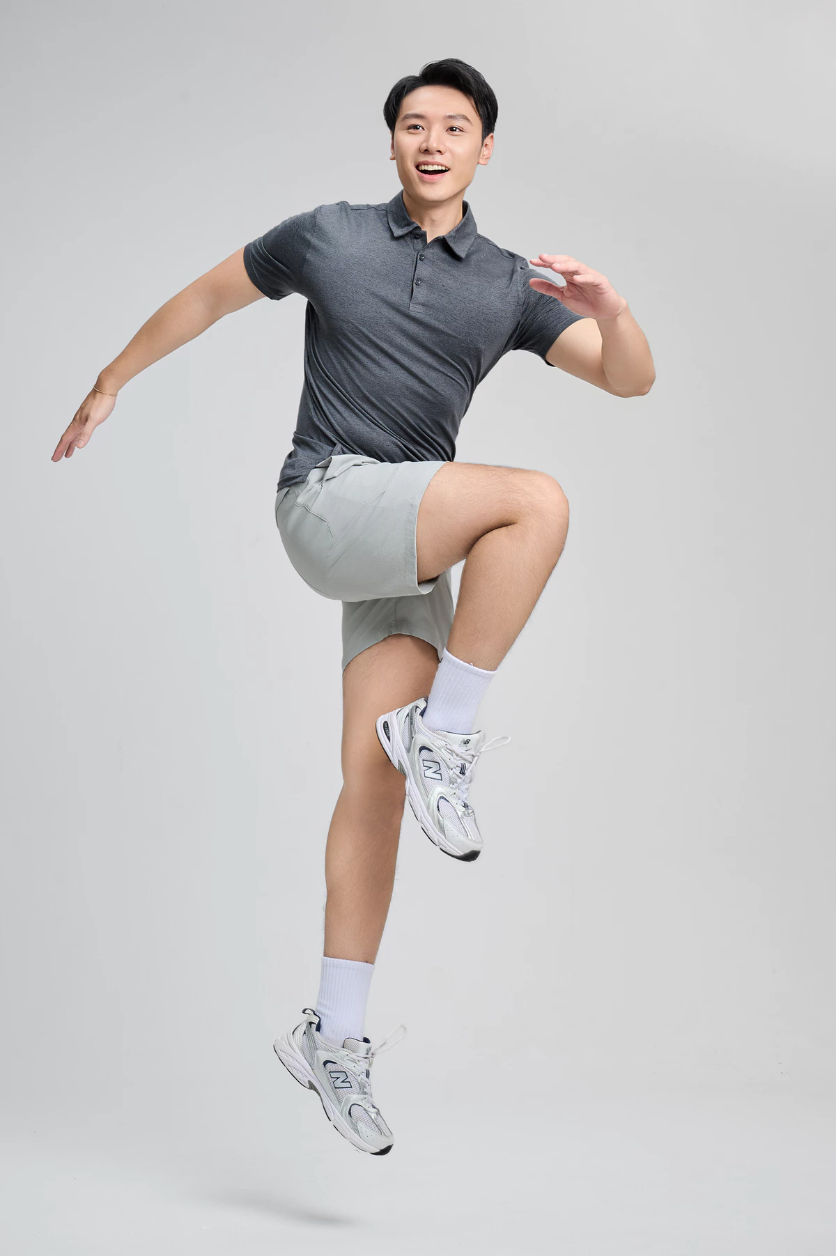 Áo Polo thể thao nam Quick Dry Active chống tia UV, siêu nhẹ, thấm hút, thoáng mát Coolmate