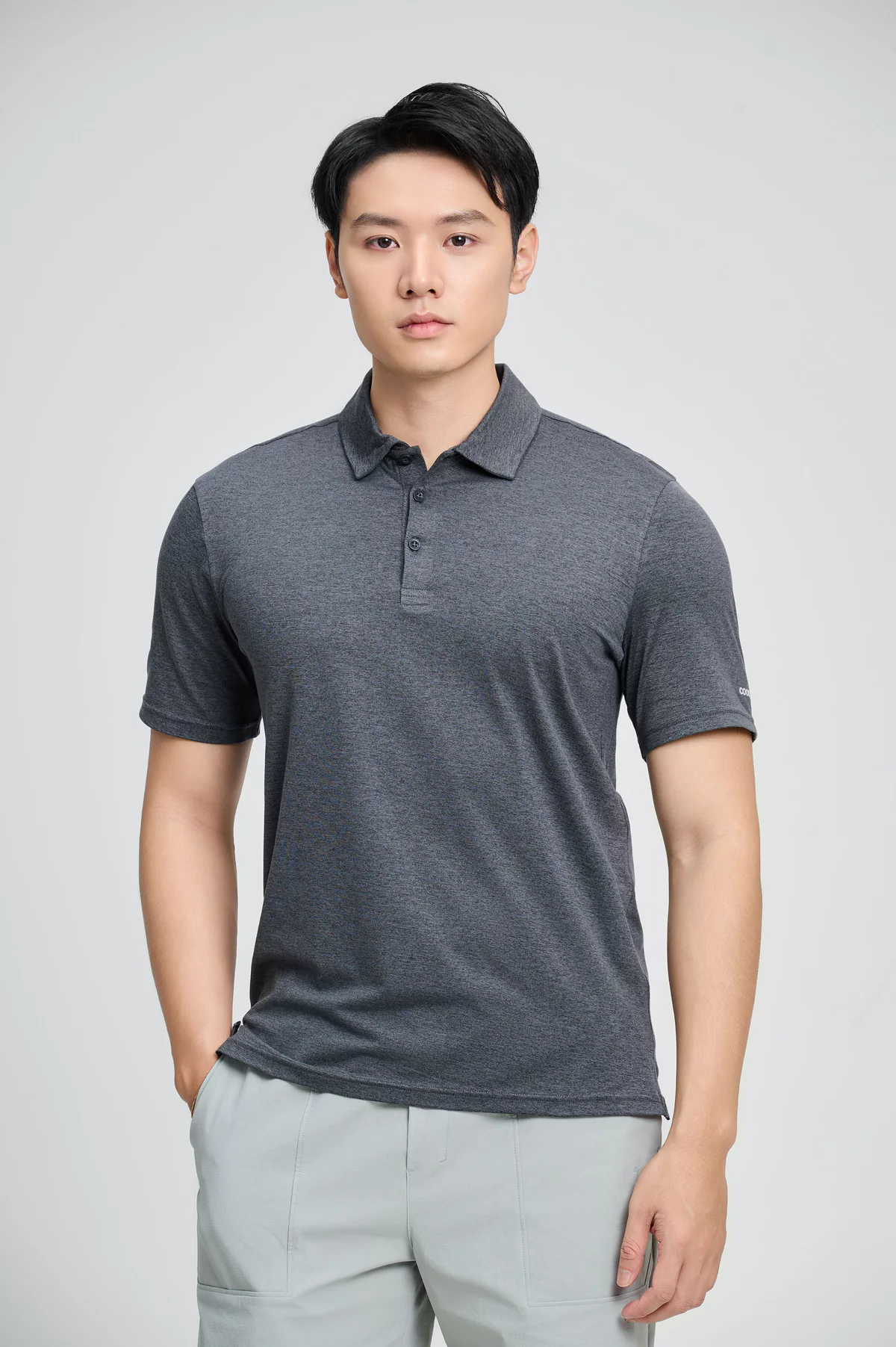Áo Polo thể thao nam Quick Dry Active chống tia UV, siêu nhẹ, thấm hút, thoáng mát Coolmate