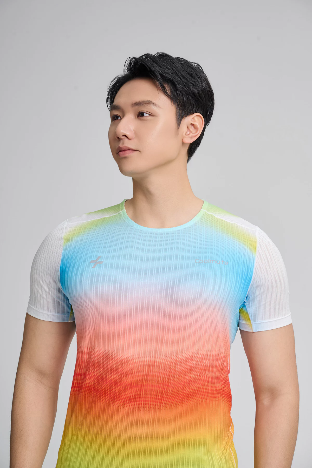 Áo thun thể thao đa năng AirFlow Exdry Gradient chạy bộ, pickleball siêu nhẹ Coolmate