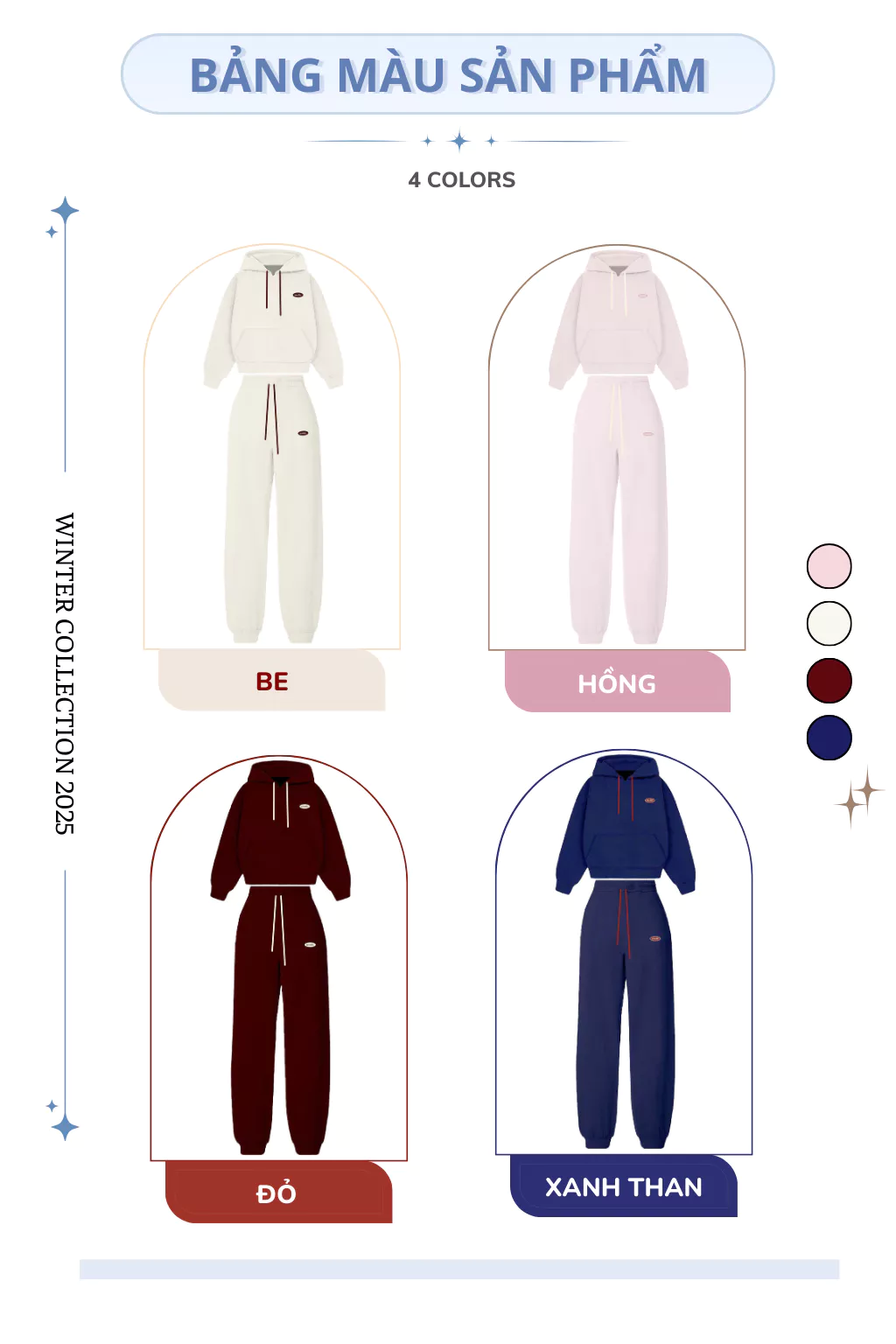 Bộ Hoodie Nỉ Lông Nhung ECOCHIC Phối Quần Ống Bo Cạp Chun Basic Dây Rút Chất Liệu Chính Hãng HNH B209