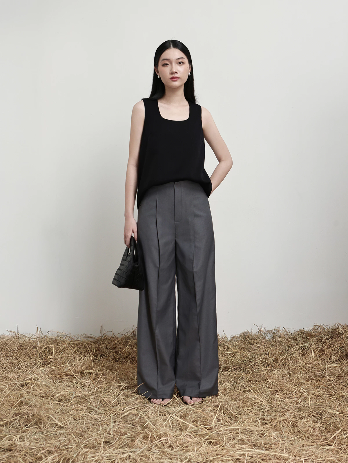 Áo tanktop thiết kể cổ vuông dáng suông thoải mái EAG01062 (Everyday U-neck tank top)