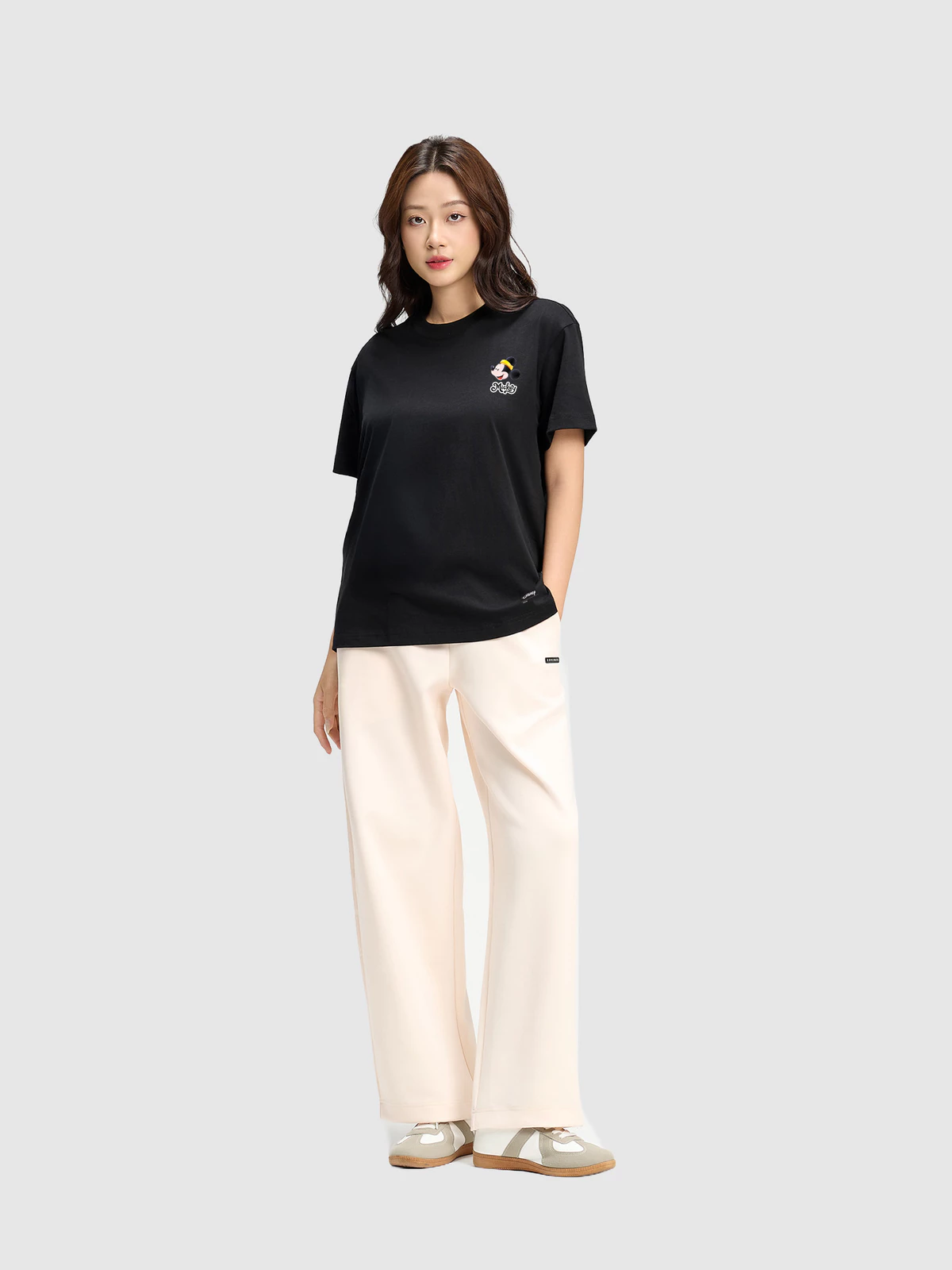 [MUA 2 GIẢM 5%][BST 2026]Áo thun nam nữ cotton 100% 220gsm IN Mickey Dọn nhà đón Tết Áo đôi Coolmate