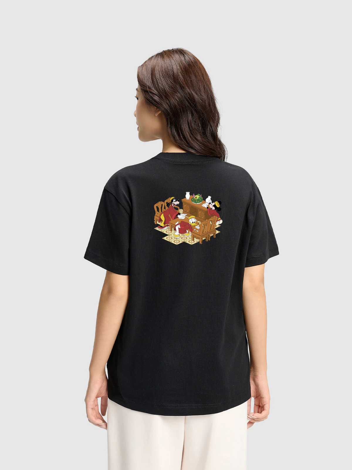 [MUA 2 GIẢM 5%][BST 2026]Áo thun nam nữ cotton 100% 220gsm IN Mickey Dọn nhà đón Tết Áo đôi Coolmate
