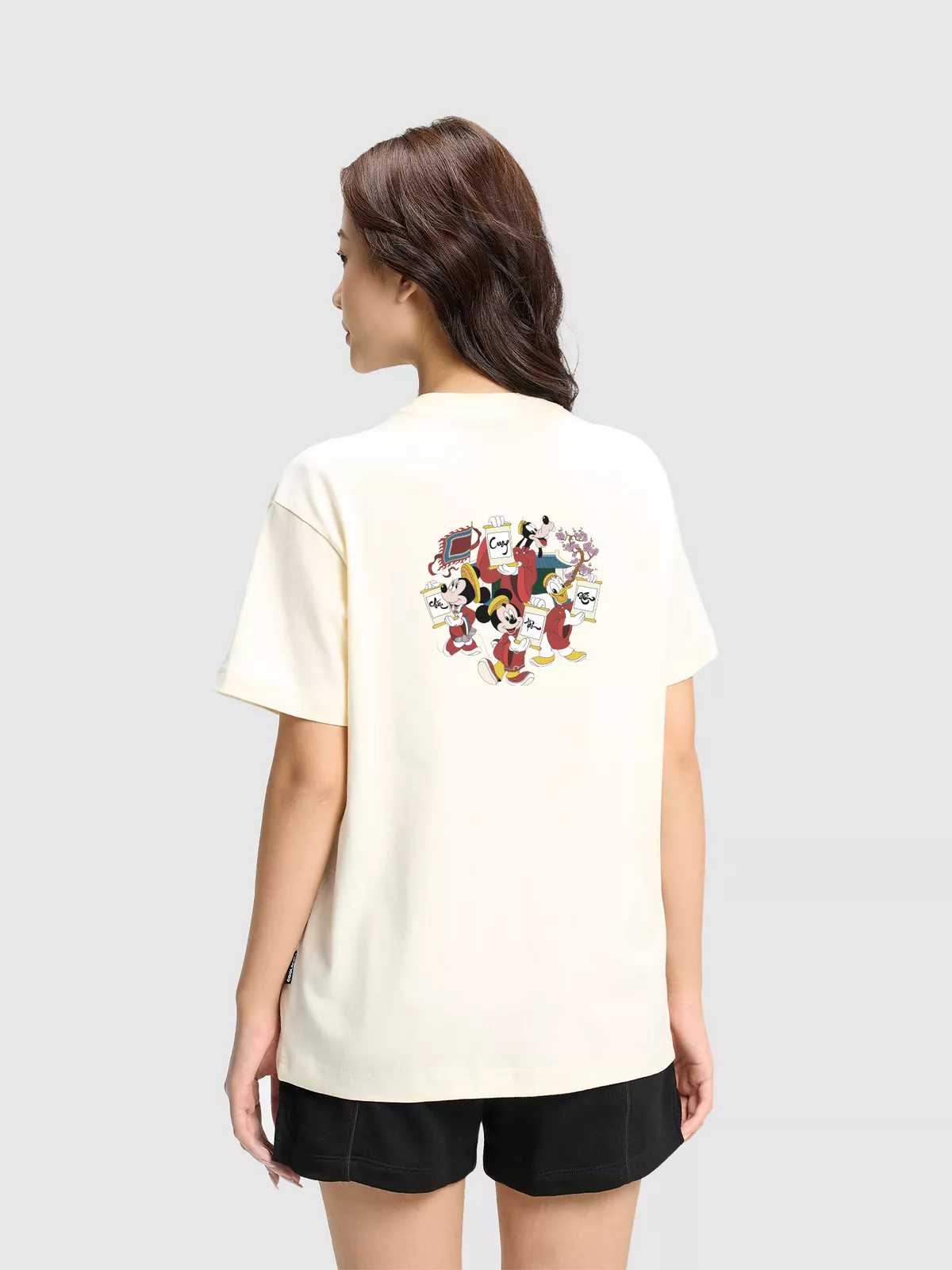 [MUA 2 GIẢM 5%][BST 2026]Áo thun cotton 100% 220gsm IN Mickey Cung Chúc Tân Xuân Áo đôi Coolmate