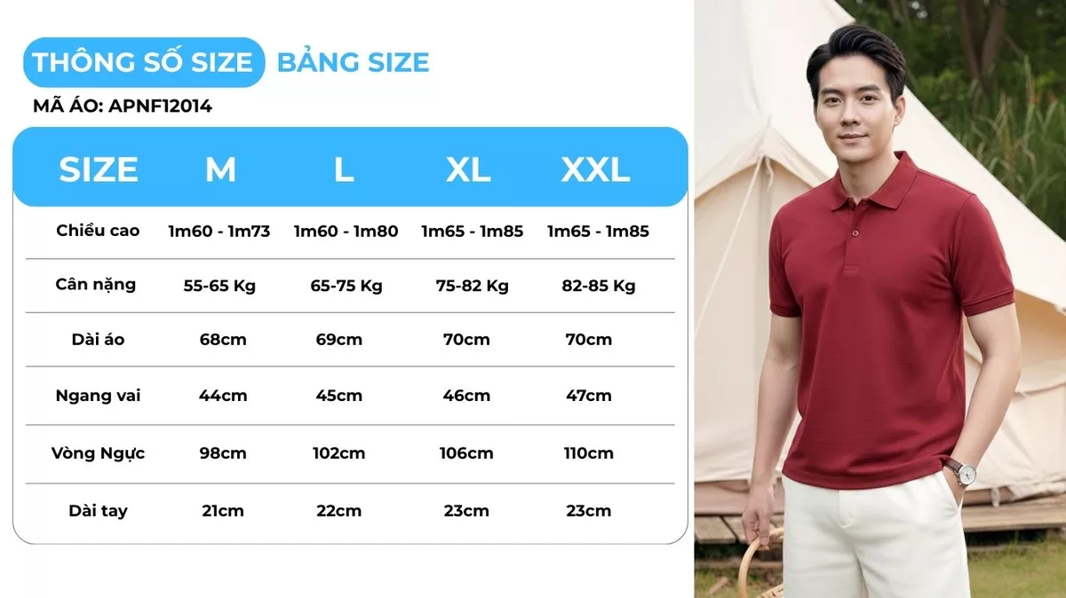 Áo Polo Nam GUMAC Form Suông Cổ Bẻ Phối 2 Viền Nổi Trụ 3 Khuy Cùng Màu Tay Ngắn  APNF12014