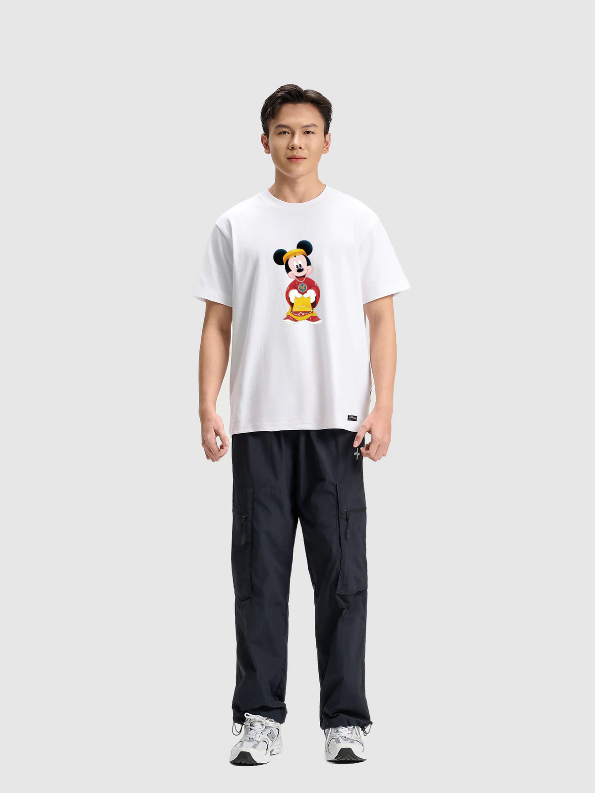 [MUA 2 GIẢM 5%][BST 2026]Áo thun nam nữ cotton 100% 220gsm IN Mickey Lì Xì Áo đôi Coolmate