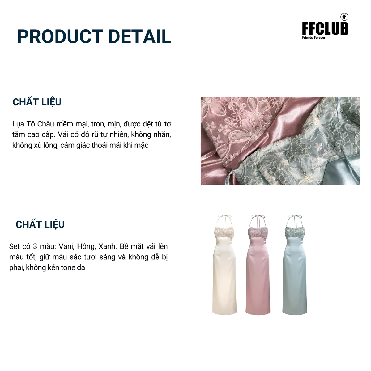 Đầm Lụa Hở lưng FLORAL phối Ren hoa tôn dáng FFCLUB - Đầm lụa dự tiệc, tốn dáng
