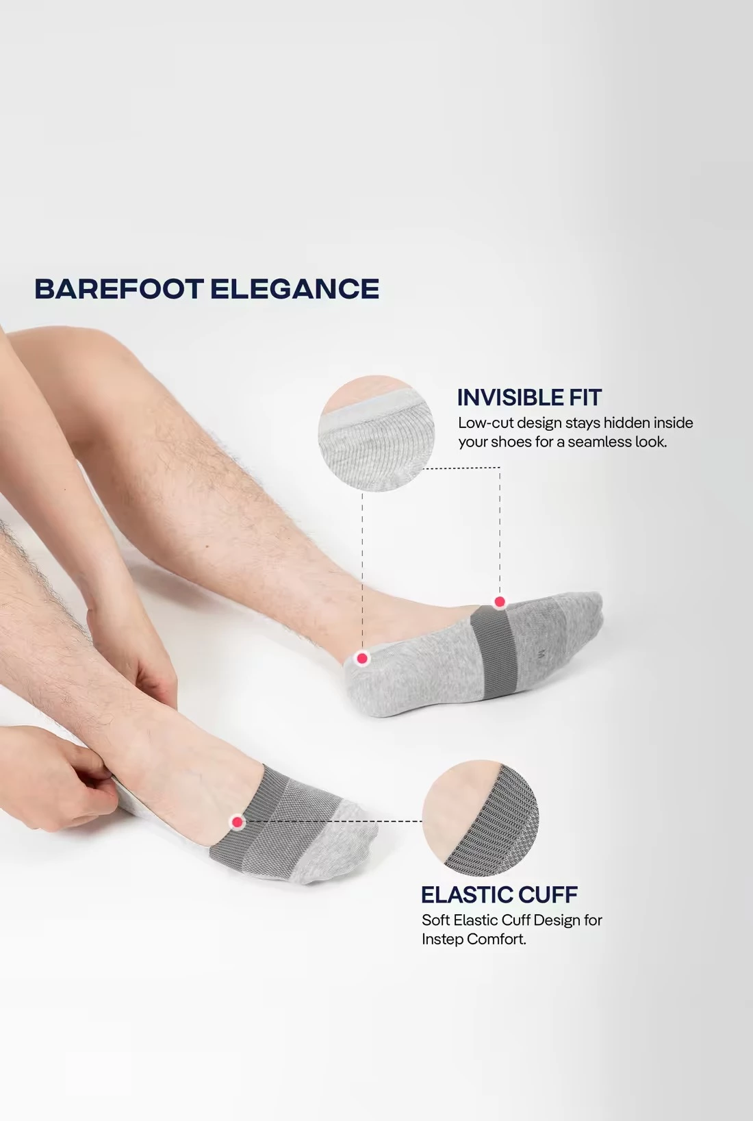 Pack Tất lười nam No show men socks - Coolmate