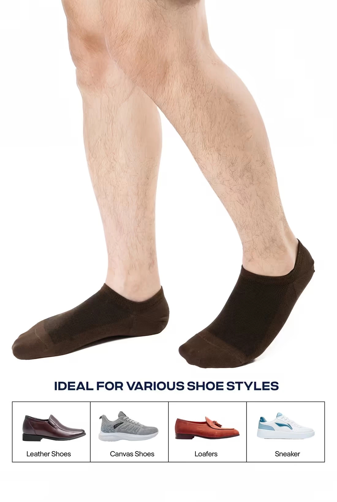 Pack Tất cổ ngắn nam Low Cut Ankle Men Sock, best seller USA - Coolmate