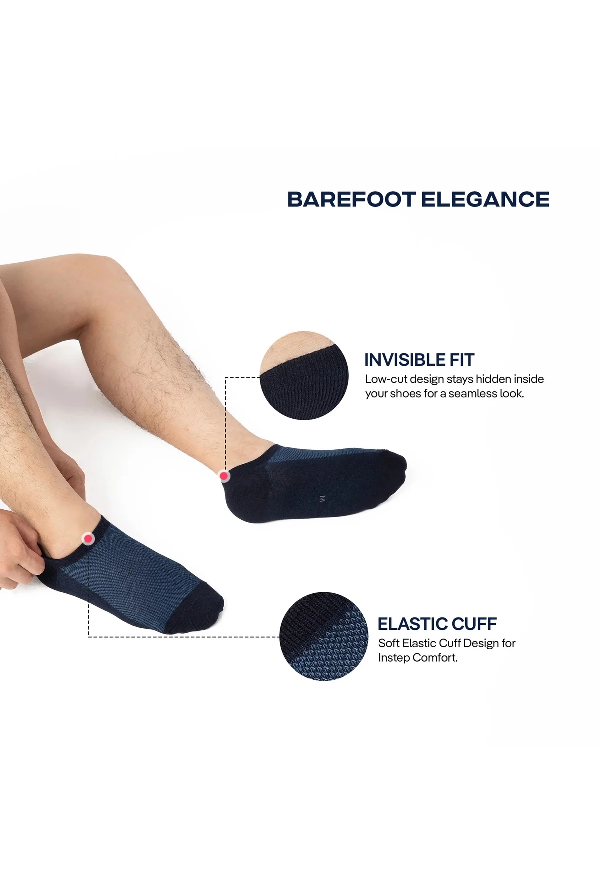 Pack Tất cổ ngắn nam Low Cut Ankle Men Sock, best seller USA - Coolmate