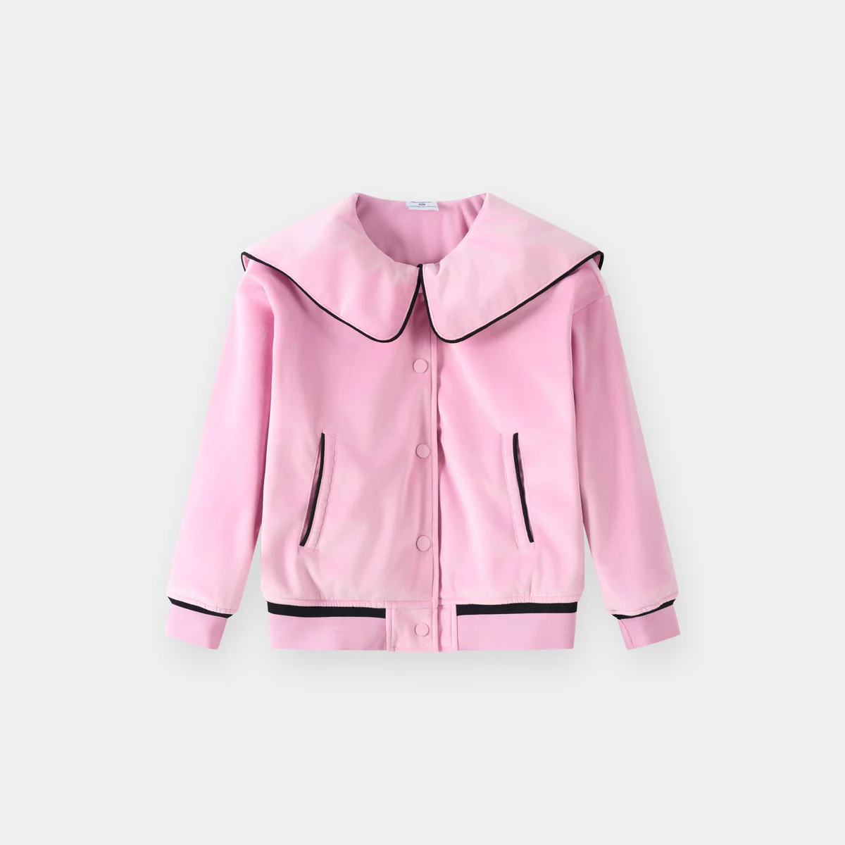 Áo Khoác Bé Gái 5S FASHION Vải Nhung Cổ Bèo Dễ Thương W0AKH25002