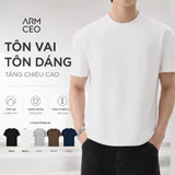 Áo thun ARMCEO Oscar 2026 form cleanfit tôn dáng, chống nhăn, co giãn 4 chiều công nghệ Mới
