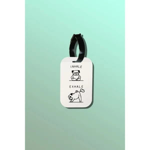 Thẻ hành lý của chodole làm bằng gỗ ép cán nhựa cao cấp in hình thú cưng Pet Lovers Yoga