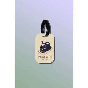 Tag hành lý là loại thẻ hành lý làm bằng gỗ ép cán nhựa cao cấp in hình thú cưng Pet Lovers - Impress Me Human