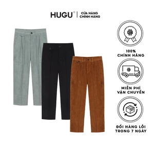 Quần dài nhung tăm màu đen, nâu,...  HUGU - Corduroy Pant - Form unisex