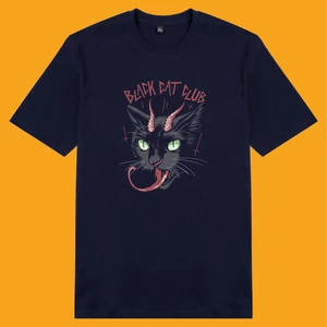Áo thun unisex áo nam áo nữ cotton in hình Cat Lover series - Black Cat Club (nhiều màu)