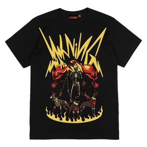 Áo thun Morning Warning Skeleton King - Hài Cốt Vương - Áo Thun Unisex Form Rộng Tay Lỡ Oversize Cotton 100% Local Brand