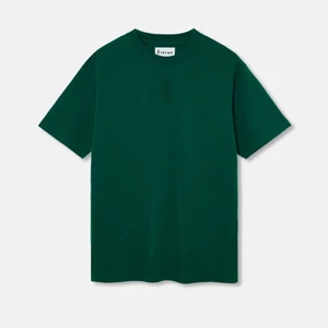 Eleven - Áo Thun In Nổi Chữ E | Màu Xanh Lá
