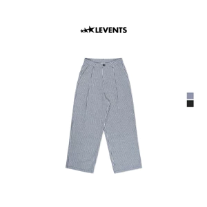 Levents® x Hello Kitty | Quần Khaki Striped Chino Pants Ống Suông Poly Cotton