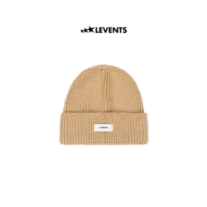 Nón Levents Knit Beanie/ Light Brown Beanie Len