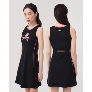 MLB - Đầm sát nách mini cổ tròn Athleisure_3FOPA0153-50BKS