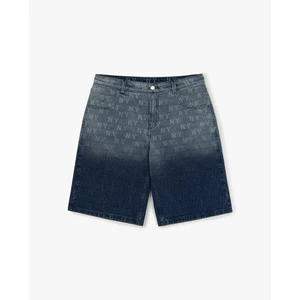 MLB - Quần shorts jeans nam Classic Jacquard Monogram_3LDPM0353-50NYD