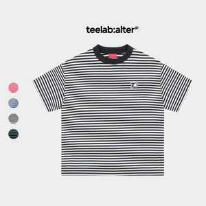 Áo Thun Teelab Alter Striped Semi-Boxy Cotton Tee TS328