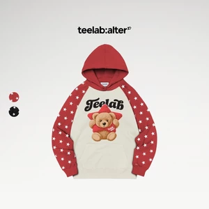 Teelab Alter Semi Fleece Teddy Star Hoodie HD133