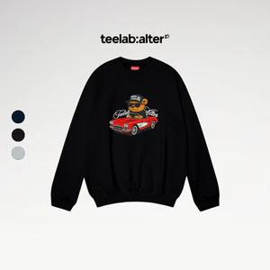 Teelab Alter Oversized Fleece Bear Sweater HD127