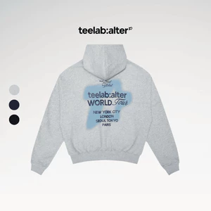Teelab Alter Oversized Fleece World Tour Hoodie HD124