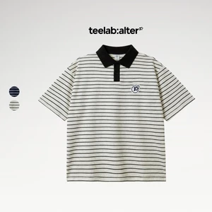 Áo Polo Teelab Alter Relaxed Cotton Stripe Polo AP076