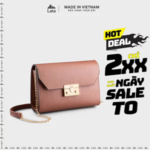 Túi Lata (Thời trang nữ đi chơi size 20 - Túi đeo chéo da 
HN100)