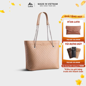Túi Lata (Thời trang nữ đi làm cỡ trung - Túi xách da TX14)