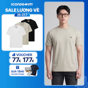 Áo Thun Nam ICONDENIM Flux Form Regular ATID0596