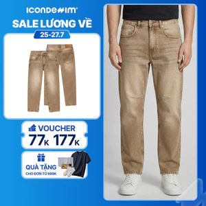 Quần Jeans Nam ICONDENIM Dune Form Straight QJID0280